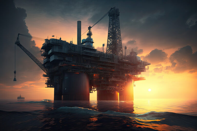 How Are Oil Rigs Installed in the Middle of the Ocean?